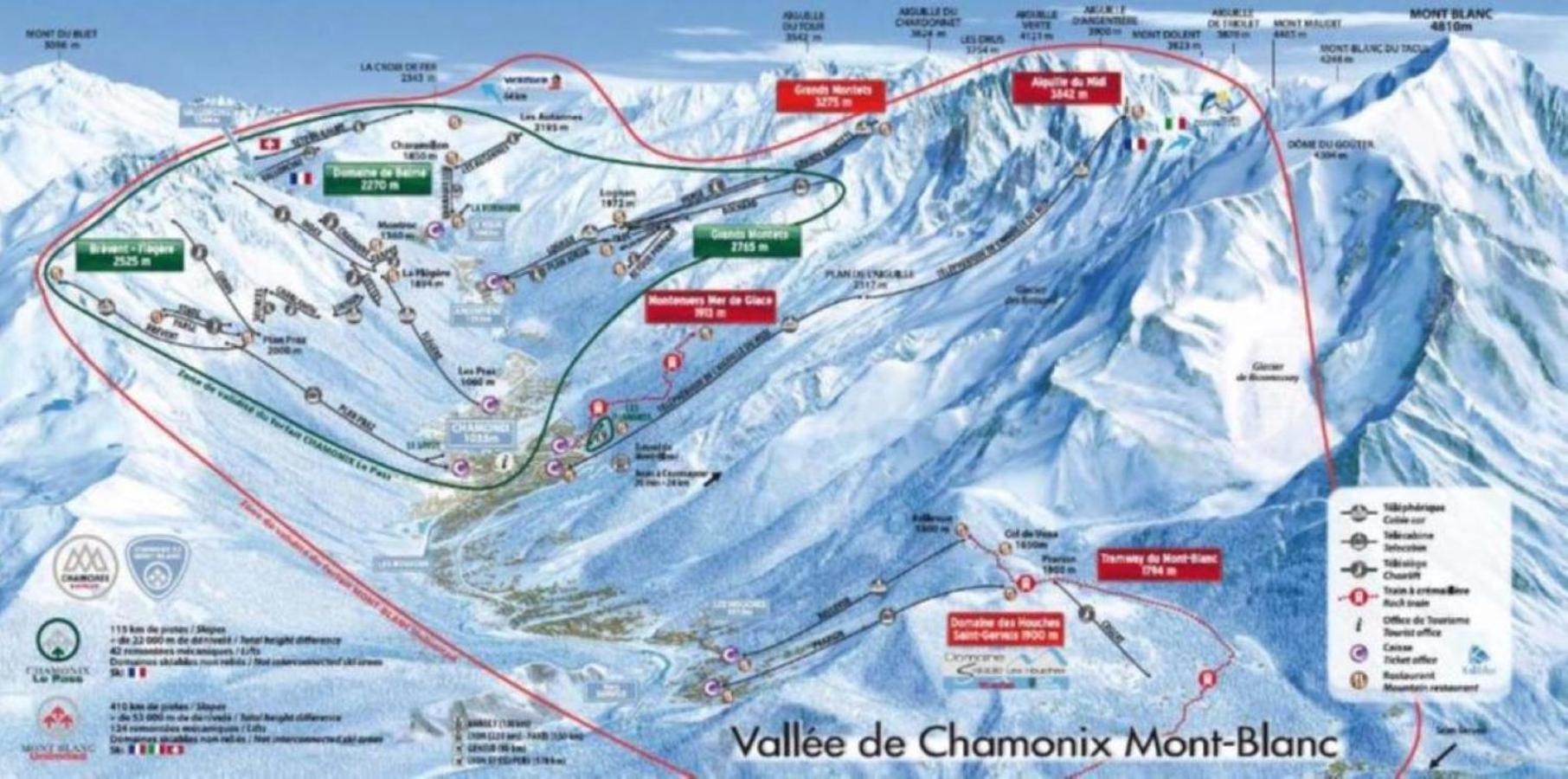 Du Brevent - Village Chamonix